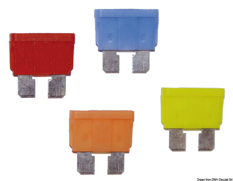 Standardsäkringar med varnings-LED-lampa