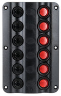 Wave Electric kontrollpanel med 6 brytare