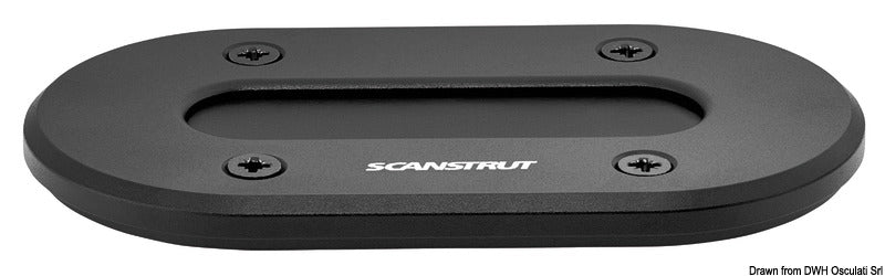 Matalaprofiilinen kaapeliläpivienti SCANSTRUT