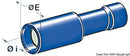 Cylindriska terminaler, förisolerade