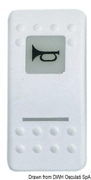 Valaistuilla symboleilla varustetut kytkimet