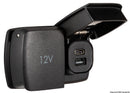 SCANSTRUT Flip Pro USB-A och USB-C vattentäta uttag