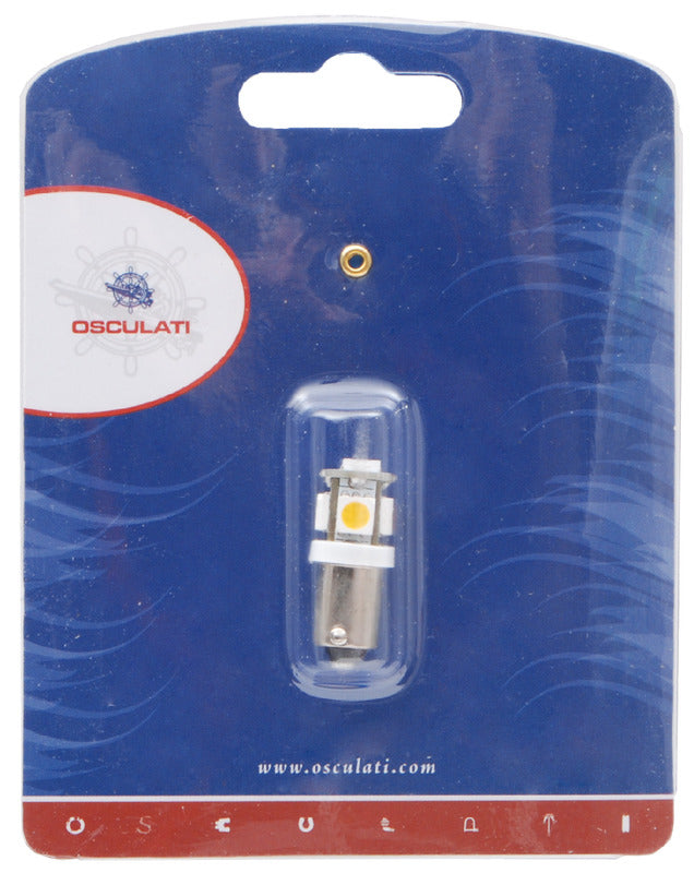 LED-lampa för inredningsljus och navigeringsljus, BA9S-sockel