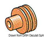 Silikoninen nänni vesitiiviiseen sulkemiseen