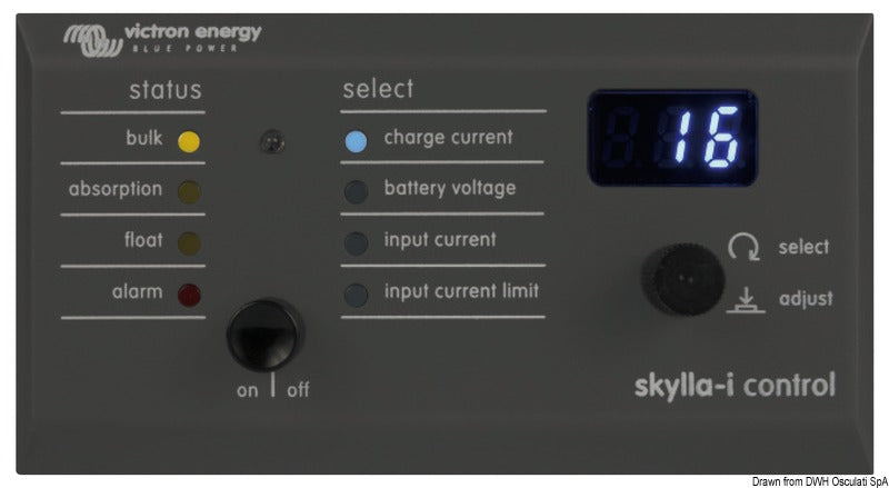 VICTRON Skylla IP65 mikroprocessorstyrd batteriladdare