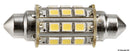 Classic 20 LED-navigeringsljus i spegelpolerat AISI 316 rostfritt stål