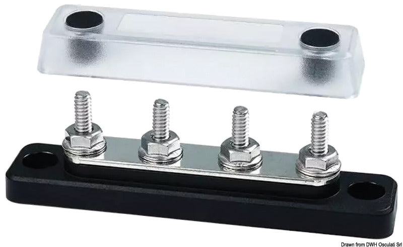 Techno-väyläpalkin raskaaseen käyttöön tarkoitetut sähköliittimet