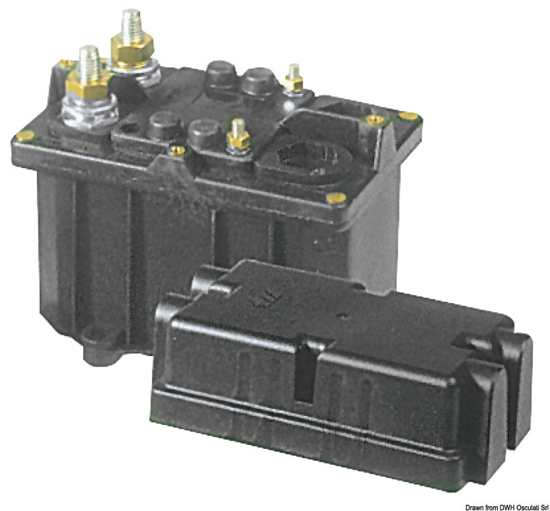 Automatic single-pole battery disconnect (main contactor with separate coil supply)