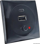 A+C USB-uttag