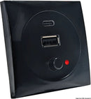 A+C USB-uttag