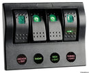 PCP Compact elpanel med automatsäkring och LED