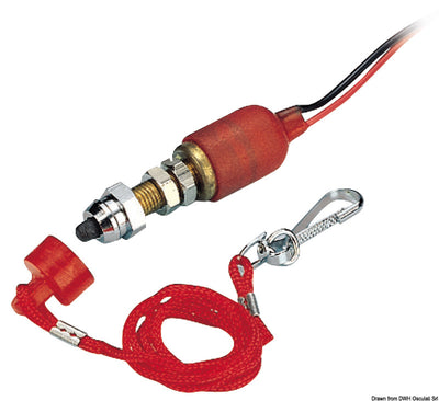 Sytytyksen turvakatkaisulaite (määräysten mukainen)