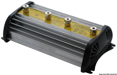 Erittäin pienen jännitehäviön omaavat akkujen yhdistelmät (diodit) ja automaattiset akkujen erottimet