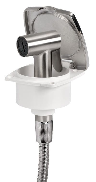 Uusi Edge-terassisuihku Tiger-ruostumattomasta teräksestä valmistetulla suihkupäällä