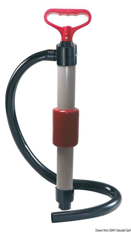 Manual double-acting bilge pump