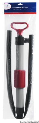 Manual double-acting bilge pump