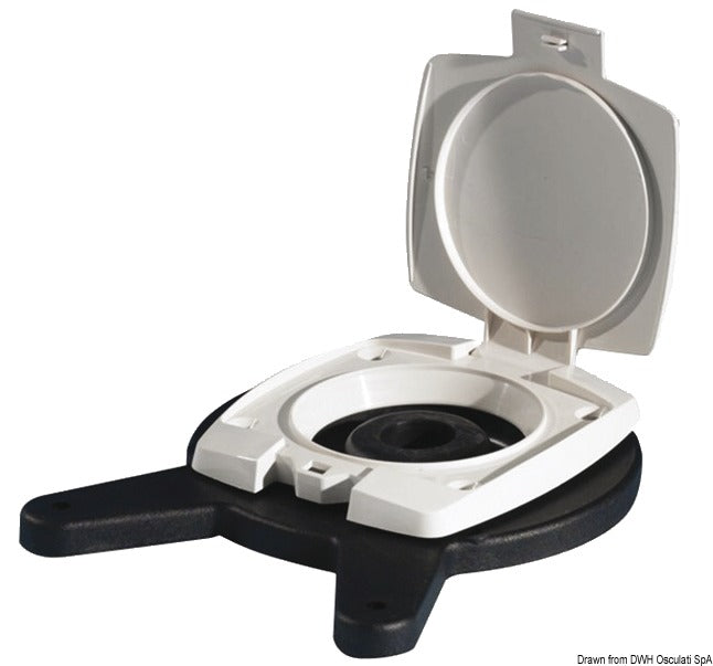 Watertight trap door for Whale MKV floor-mounted pump 75 l/min
