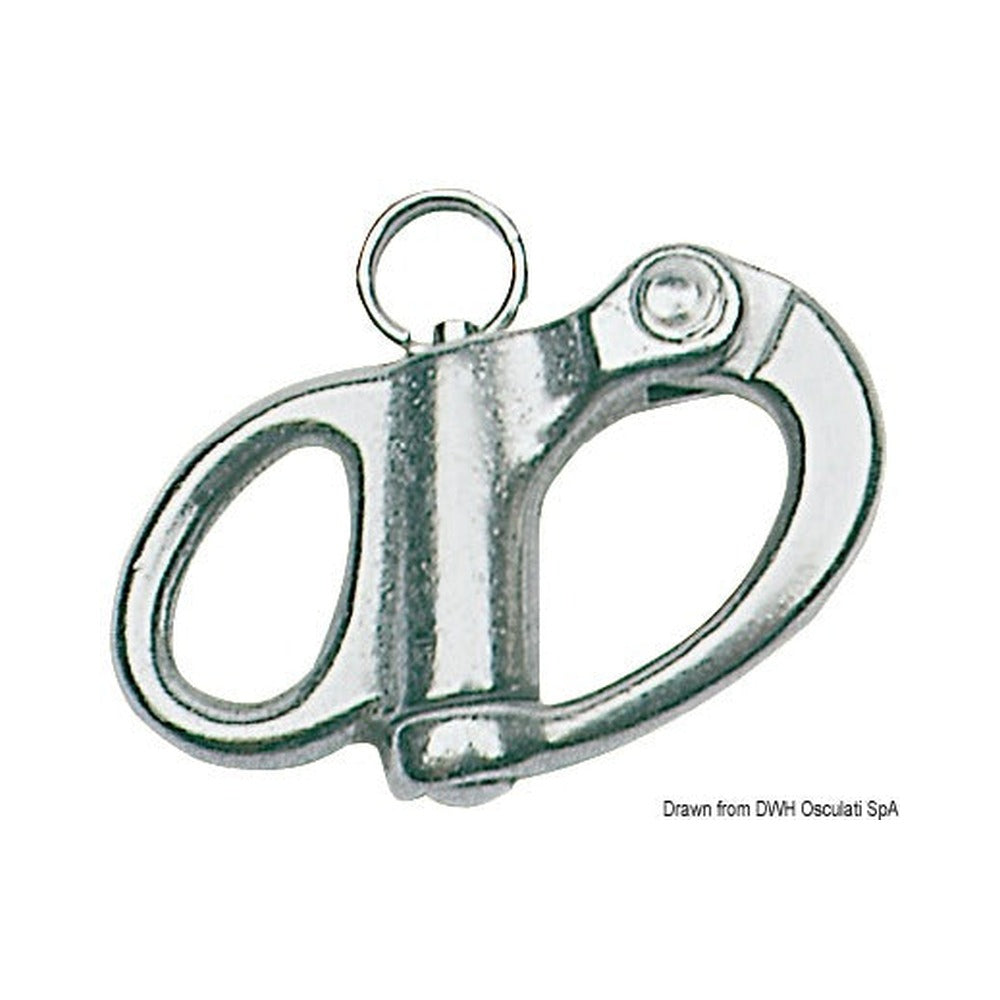 Snap-shackle for spinnaker, halyards and general p