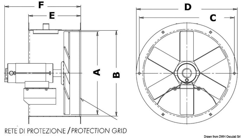 CEM axial fan