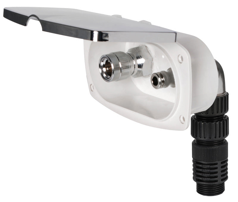 Uusi reunasyvennyssovite tulo-/lähtöletkun liitin/vesiliitäntä