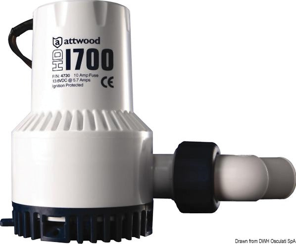 Attwood Heavy-Duty länspump
