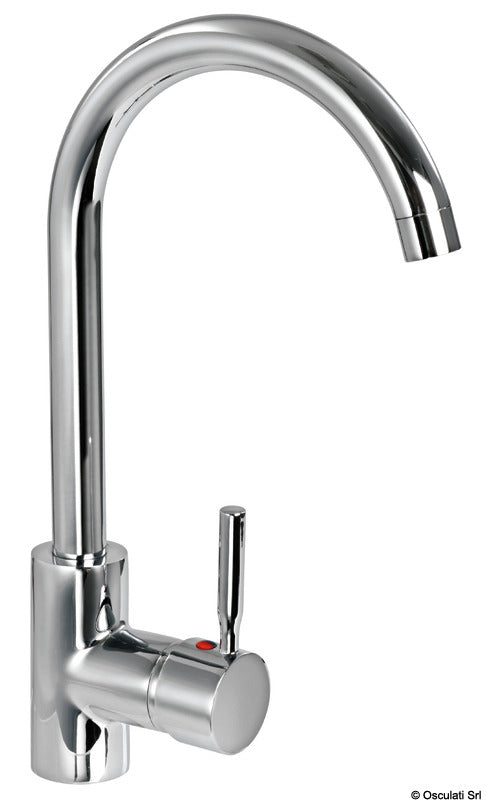 Ceramic Swivelling mixer unit for kitchen sinks