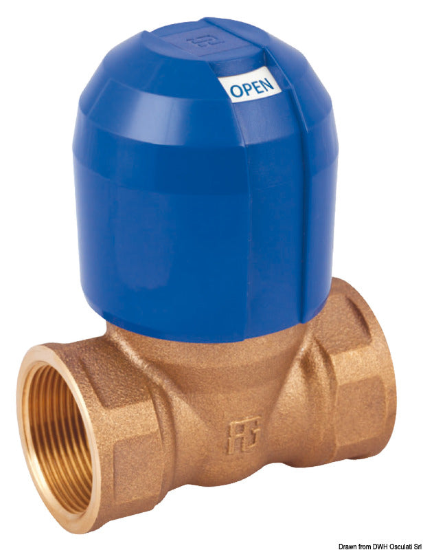 GUIDI pronssi tarttumaton venttiili, Alex-sarja - täysvirtaus