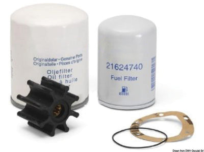 Huoltosarja VOLVO-dieselmoottoreille