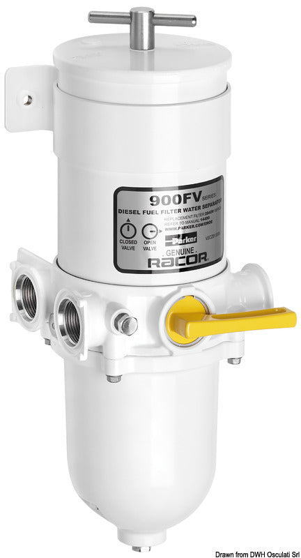 RACOR 100% metal filter - Single version