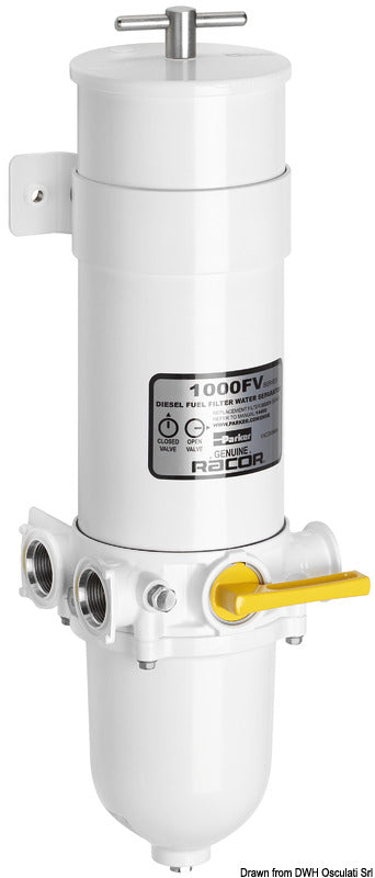 RACOR 100% metal filter - Single version