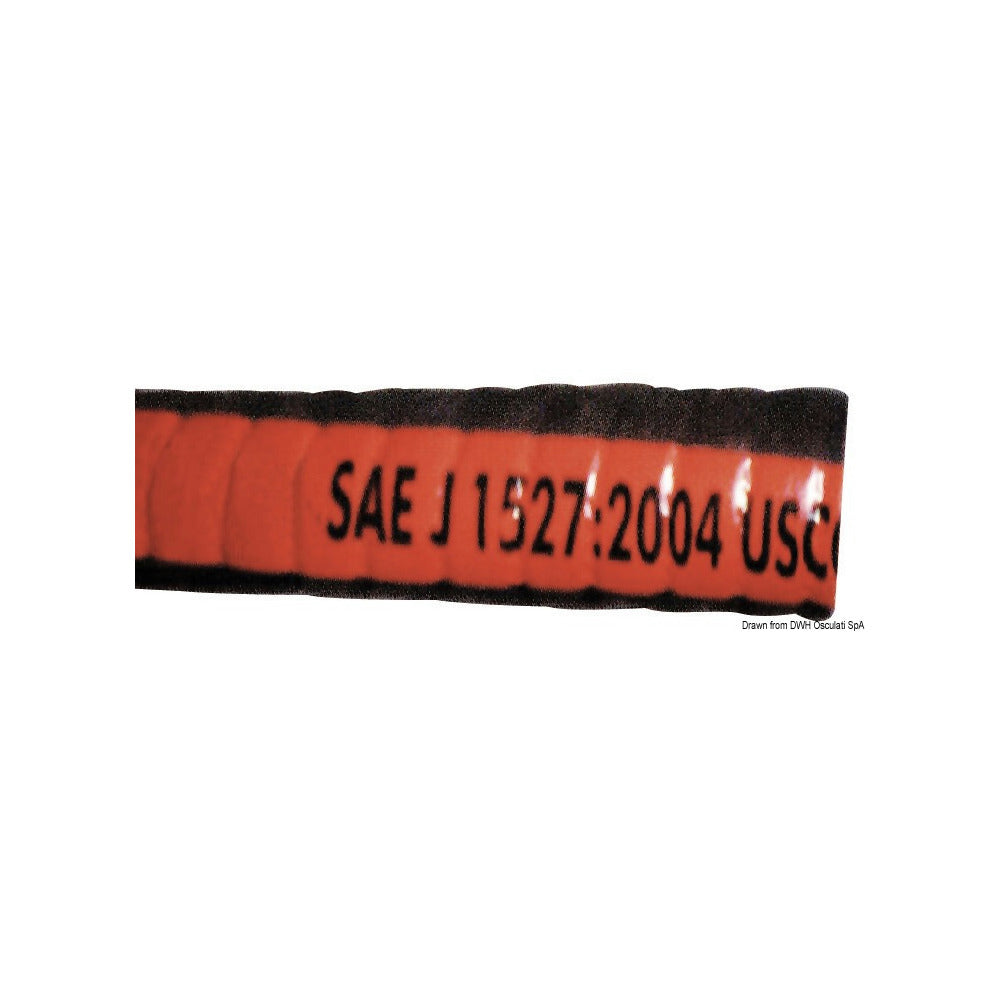 Metal spiral pipe for fule