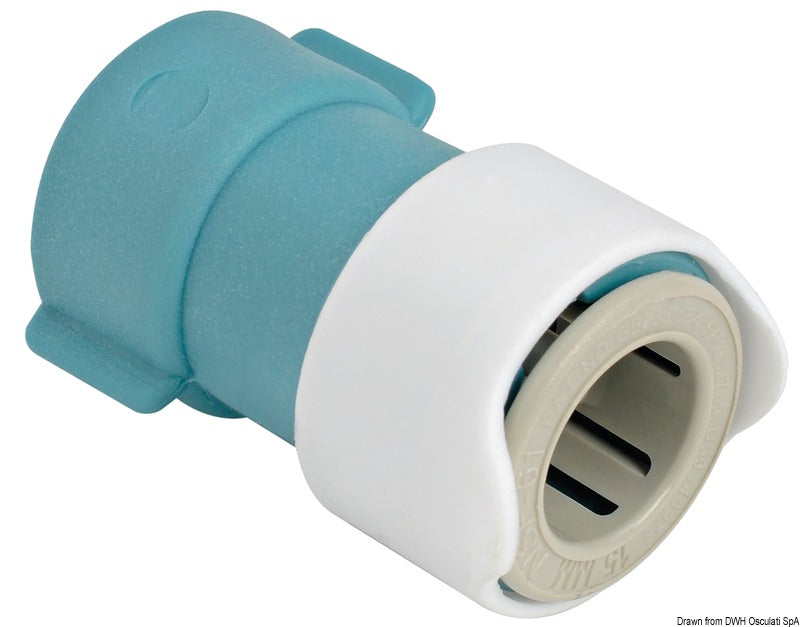 WHALE-sovitin koko 3/8 BSP naaras (muovi)