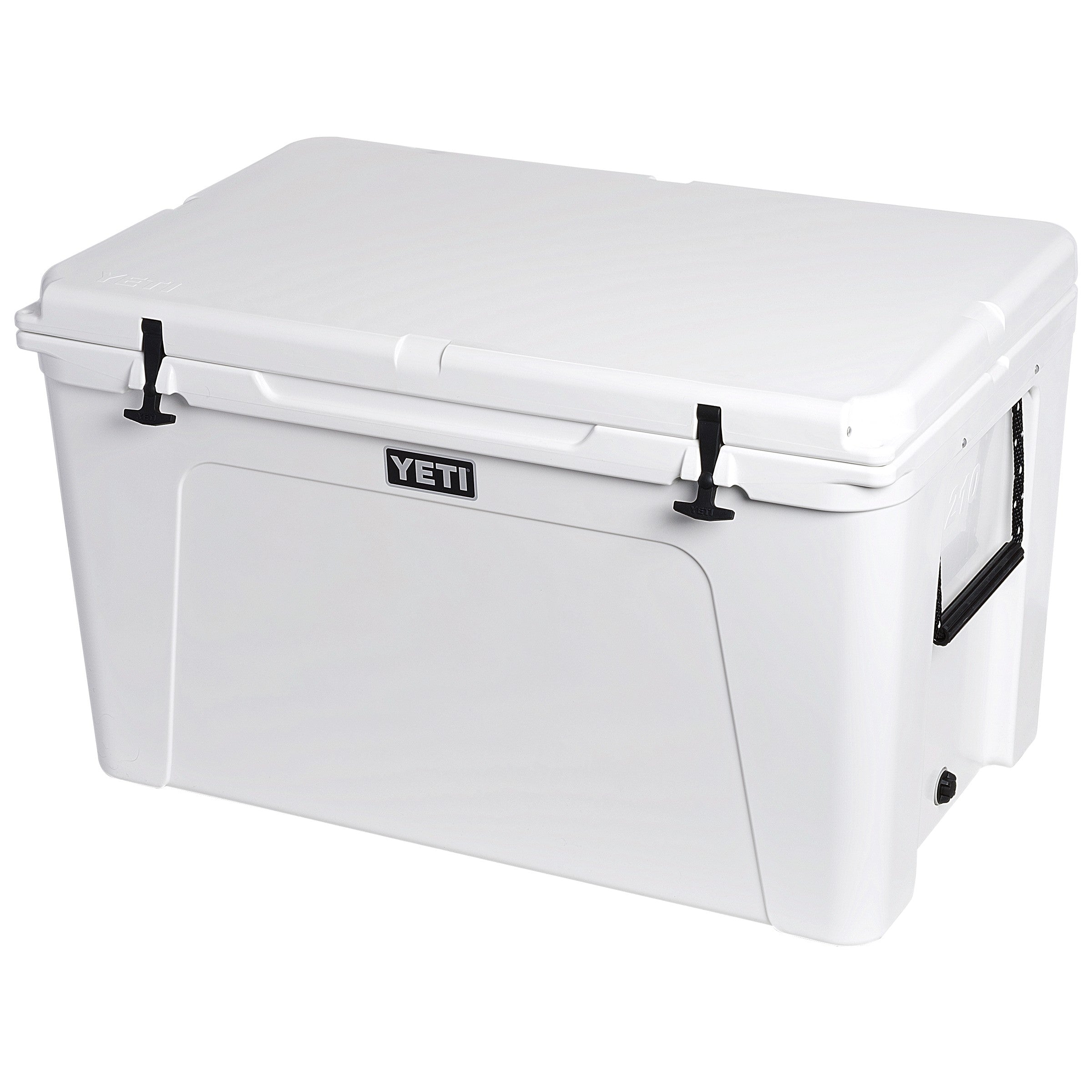 YETI Tundra 210, White, three-quarter view
