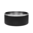 YETI Boomer 8 Dog Bowl Black back view