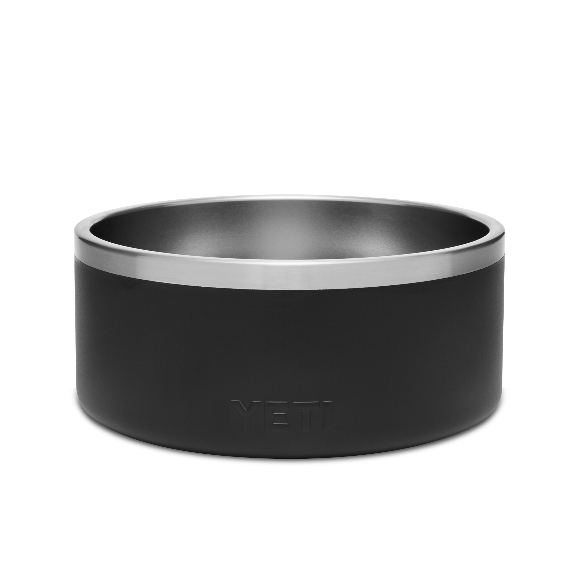 YETI Boomer 8 Dog Bowl Black back view