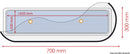 Flyscreen for hatches and portlights