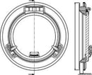 LEWMAR AISI316 stainless steel round portlight