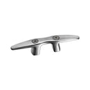 Silhouette cleat with bores