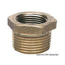 Brass reducing couplings male/female
