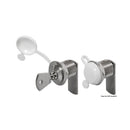 Cylinder lock with key