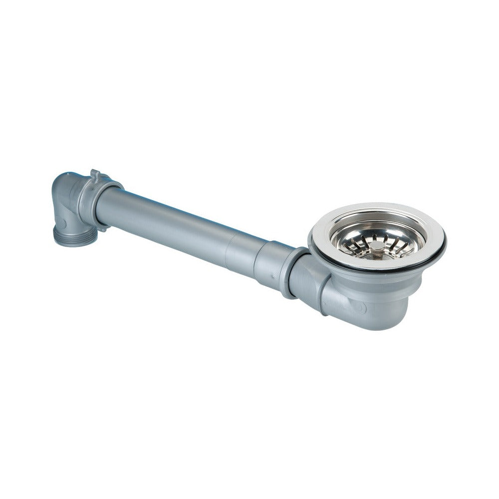 90-mm Ø strainer drain