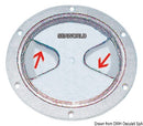 Stylish and practical EC type-approved inspection hatch.