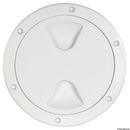 Stylish and practical EC type-approved inspection hatch.