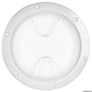 Stylish and practical EC type-approved inspection hatch.