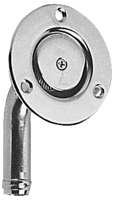 90° polttoaineventtiili ruostumattomasta teräksestä