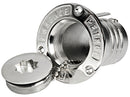 Francia Mirror-polished AISI 316 stainless steel deck fillers