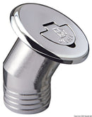 Chromed brass filler cap