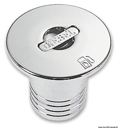 Kromattu messinkinen kansilevy