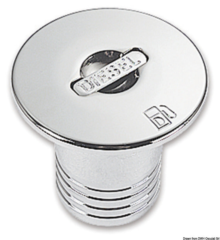 Kromattu messinkinen kansilevy