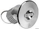 Chromed brass deck filler